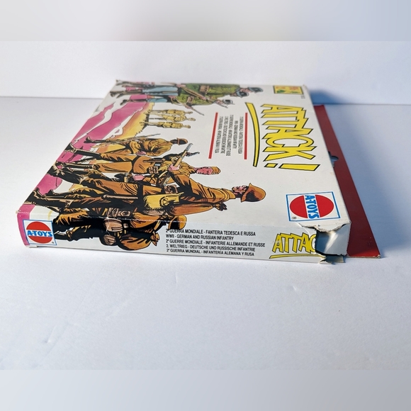 A-Toys Attack 1/72 scale WWII German Infantry Russian Infantry Figure INCOMPLETE - Picture 13 of 16